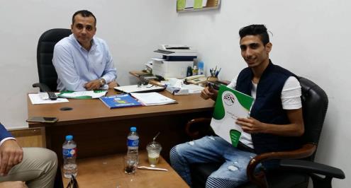 الأهلي يعير إسلام الفار لمدة عام